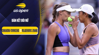 Siniakova-Townsend vs Mladenovic-Zhang Bán kết đôi Nữ US Open 2024