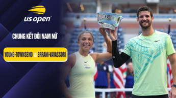 Young-Townsend vs Errani-Vavassori Chung kết đôi Nam Nữ US Open 2024