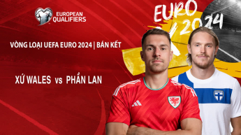 Xứ Wales vs Phần Lan - Vòng play-off UEFA EURO 2024 - Full trận