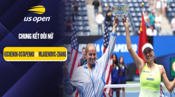 Kichenok-Ostapenko vs Mladenovic-Zhang Chung kết đôi Nữ US Open 2024